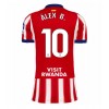 Atletico Madrid Alex Baena #10 Hjemmedrakt Kvinner 2026-27 Kortermet